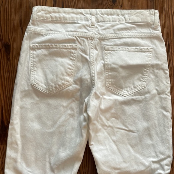 Zara Denim white jeans size Medium - Picture 6 of 7
